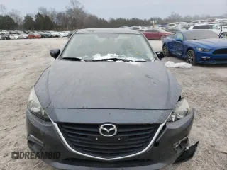 2014 Mazda 3 i SV with VIN JM1BM1T76E1169811, listed as a Copart auction lot 89407985 with 62,719 mi miles and Salvage Title. Bid and sale history available at DreamBid. Image 5.