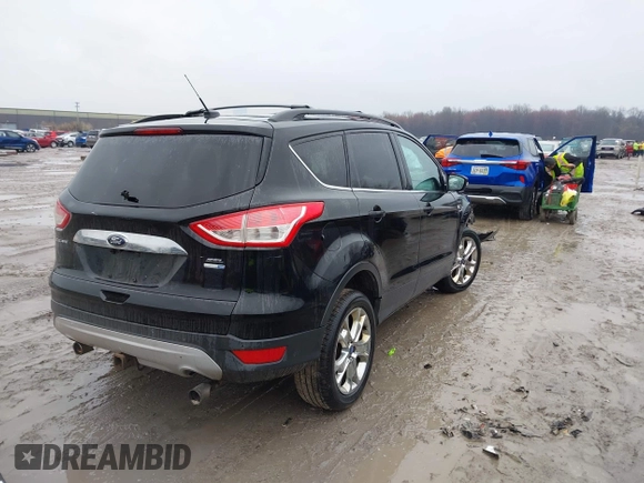 2013 Ford Escape SEL with VIN 1FMCU9H90DUA77972, listed as a IAAI auction lot 41984889 with 206,265 mi miles. Bid and sale history available at carsss.com. Image 4.