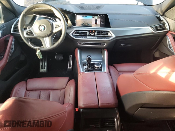 2022 BMW X6 xDrive40i with VIN 5UXCY6C01N9K62454, listed as a Copart auction lot 85250084 with 40,264 mi miles and Salvage Title. Bid and sale history available at carsss.com. Image 8.