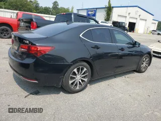 2015 Acura TLX with VIN 19UUB1F36FA023029, listed as a Copart auction lot 58912725 with 96,677 mi miles and Salvage title. Bid and sale history available at DreamBid. Image 3.