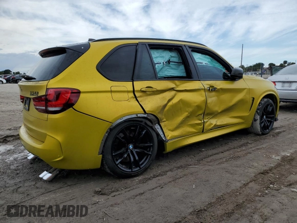 2016 BMW X5 M z VIN 5YMKT6C51G0R77692, wystawiony jako Copart lot #81979013 z przebiegiem 56 774 mil mil oraz . Historia ofert i sprzedaży dostępna na DreamBid. Obrazek 3.