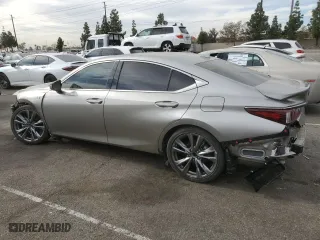 2019 Lexus ES with VIN 58ABZ1B17KU023060, listed as a Copart auction lot 86822174 with 22,013 mi miles and Salvage Title. Bid and sale history available at carsss.com. Image 2.