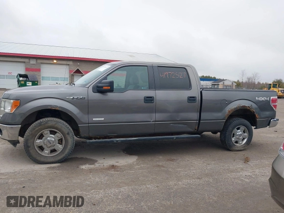 2012 Ford F-150 XL with VIN 1FTFW1ET7CFC28435, listed as a IAAI auction lot 41972527 with 114,319 mi miles. Bid and sale history available at carsss.com. Image 14.