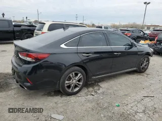 2018 Hyundai Sonata Sport Plus with VIN 5NPE34AF0JH726033, listed as a Copart auction lot 80530094 with 59,640 mi miles and Non Repairable. Bid and sale history available at DreamBid. Image 3.
