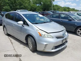 2013 Toyota Prius Two with VIN JTDZN3EUXD3195549, listed as a IAAI auction lot 42717484 with 179,546 mi miles and . Bid and sale history available at DreamBid. Image 1.