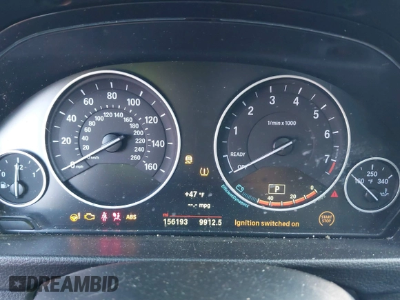 2016 BMW 3 Series 320i with VIN WBA8E1G52GNT35914, listed as a IAAI auction lot 41776031 with 156,193 mi miles and . Bid and sale history available at carsss.com. Image 7.