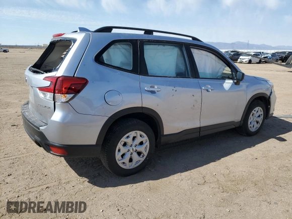 2021 Subaru Forester with VIN JF2SKADC2MH584181, listed as a Copart auction lot 55458855 with 52,148 mi miles and Salvage title. Bid and sale history available at DreamBid. Image 3.