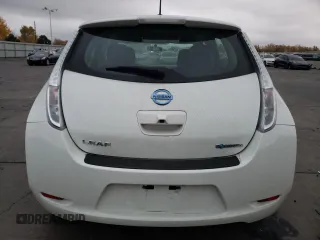 2017 Nissan LEAF SL with VIN 1N4BZ0CP0HC311984, listed as a Copart auction lot 77020874 with 58,326 mi miles and Salvage Title. Bid and sale history available at carsss.com. Image 6.