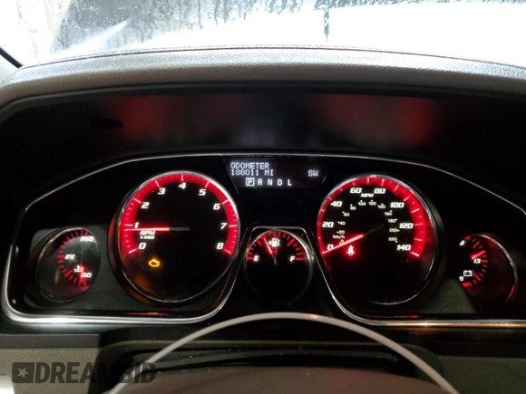 2014 GMC Acadia SLT with VIN 1GKKRRKD0EJ310867, listed as a Copart auction lot 75754434 with 188,011 mi miles and Salvage Title. Bid and sale history available at carsss.com. Image 9.