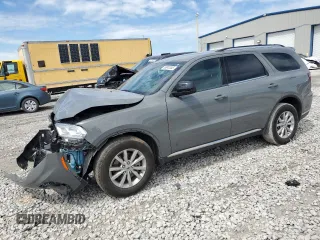 2023 Dodge Durango SXT with VIN 1C4RDHAG6PC630345, listed as a Copart auction lot 56040345 with 37,043 mi miles and Salvage title. Bid and sale history available at DreamBid. Image 1.