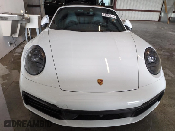 2022 Porsche 911 4S with VIN WP0BB2A91NS232212, listed as a Copart auction lot 73960974 with Not Provided miles and Non Repairable. Bid and sale history available at DreamBid. Image 5.