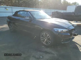 2020 BMW 2 Series 230i xDrive with VIN WBA2K1C05L7F98361, listed as a Copart auction lot 38006783 with 42,338 mi miles and . Bid and sale history available at carsss.com. Image 4.