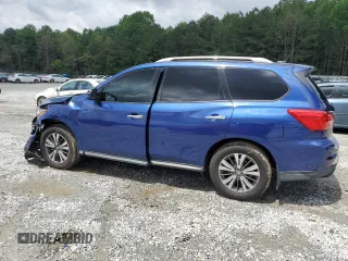 2017 Nissan Pathfinder SL z VIN 5N1DR2MM6HC677396, wystawiony jako Copart lot #56929385 z przebiegiem 93 867 mil mil oraz Szkoda całkowita • Salvage title. Historia ofert i sprzedaży dostępna na DreamBid. Obrazek 2.