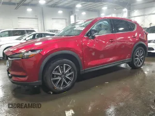 2018 Mazda CX-5 Grand Touring with VIN JM3KFBDM5J0454026, listed as a Copart auction lot 60672315 with 12,292 mi miles and Salvage title. Bid and sale history available at DreamBid. Image 1.