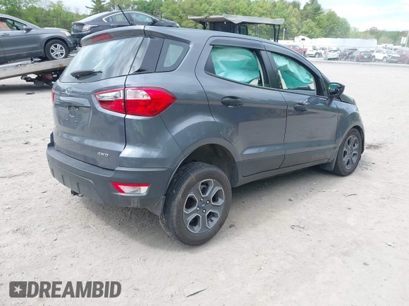 2020 Ford EcoSport S z VIN MAJ6S3FL0LC383244, wystawiony jako IAAI lot #42285441 z przebiegiem 35 068 mil mil oraz . Historia ofert i sprzedaży dostępna na DreamBid. Obrazek 4.