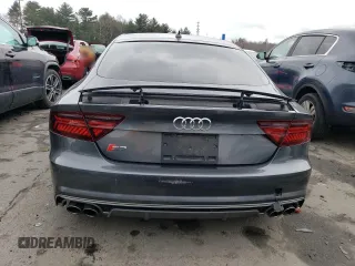 2016 Audi S7 with VIN WAUW2AFC0GN087209, listed as a Copart auction lot 40995684 with 0 mi miles. Bid and sale history available at carsss.com. Image 6.