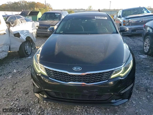 2020 Kia Optima LX with VIN 5XXGT4L31LG403569, listed as a Copart auction lot 84430234 with 111,510 mi miles and Salvage Title. Bid and sale history available at carsss.com. Image 10.
