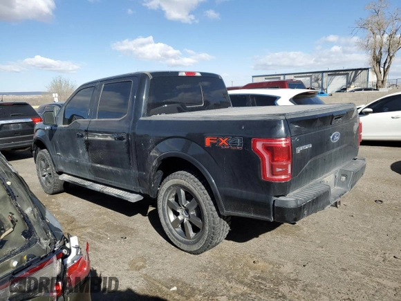 2016 Ford F-150 XLT with VIN 1FTEW1EG9GKD63962, listed as a Copart auction lot 47525745 with 0 mi miles and Salvage Title. Bid and sale history available at carsss.com. Image 2.