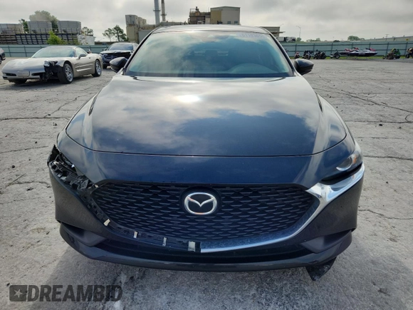 2022 Mazda 3 Select with VIN 3MZBPABL3NM309741, listed as a Copart auction lot 61103655 with 37,451 mi miles and Salvage title. Bid and sale history available at DreamBid. Image 5.