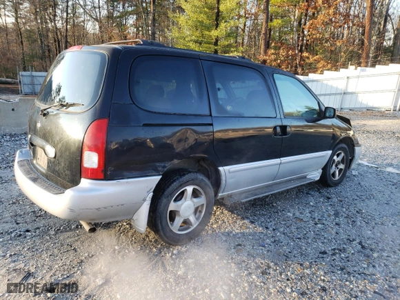2001 Nissan Quest GXE with VIN 4N2ZN15T21D823778, listed as a Copart auction lot 84322314 with 177,401 mi miles and Clean Title. Bid and sale history available at carsss.com. Image 3.