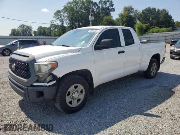 2018 Toyota Tundra SR with VIN 5TFRM5F13JX129495, listed as a Copart auction lot 62901035 with 65,281 mi miles and Clean title. Bid and sale history available at DreamBid. Image 1.