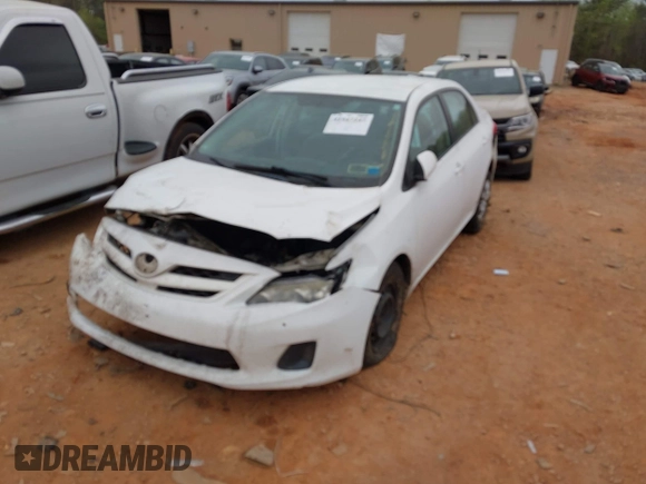 2011 Toyota Corolla L with VIN 2T1BU4EE0BC698479, listed as a IAAI auction lot 41947247 with 132,371 mi miles. Bid and sale history available at carsss.com. Image 2.