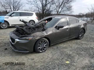 2018 Mazda Mazda6 Sport with VIN JM1GL1UM6J1329810, listed as a Copart auction lot 45320875 with Not Provided miles and Salvage Title. Bid and sale history available at carsss.com. Image 1.