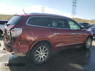 2017 Buick Enclave Leather with VIN 5GAKVBKD2HJ332373, listed as a Copart auction lot 54253585 with 153,394 mi miles and Salvage Title. Bid and sale history available at carsss.com. Image 3.