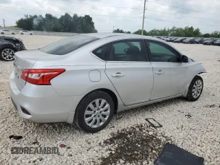 2017 Nissan Sentra S with VIN 3N1AB7AP4HY315617, listed as a Copart auction lot 55106835 with 87,561 mi miles and Salvage Title. Bid and sale history available at DreamBid. Image 3.