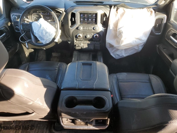 2020 GMC Sierra 1500 Denali with VIN 1GTU9FELXLZ111796, listed as a Copart auction lot 47269715 with 42,840 mi miles and Salvage Title. Bid and sale history available at carsss.com. Image 8.