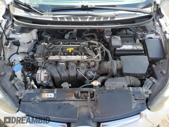 2015 Hyundai Elantra SE with VIN 5NPDH4AE8FH639606, listed as a Copart auction lot 55970335 with 87,714 mi miles and Salvage title. Bid and sale history available at DreamBid. Image 11.