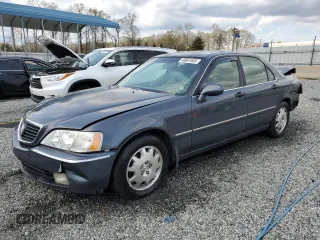 2004 Acura RL w/Navigation System with VIN JH4KA96604C007250, listed as a Copart auction lot 49997655 with 236,342 mi miles and Salvage Title. Bid and sale history available at DreamBid. Image 1.