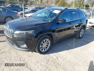 2019 Jeep Cherokee Latitude with VIN 1C4PJLCB9KD358980, listed as a IAAI auction lot 41749549 with 92,712 mi miles. Bid and sale history available at carsss.com. Image 2.