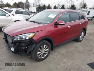 2016 Kia Sorento LX with VIN 5XYPGDA38GG165504, listed as a IAAI auction lot 41719002 with 126,424 mi miles. Bid and sale history available at carsss.com. Image 18.