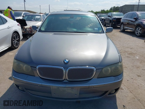 2008 BMW 7 Series 750Li with VIN WBAHN83568DT78271, listed as a IAAI auction lot 42048031 with 160,065 mi miles and . Bid and sale history available at carsss.com. Image 6.