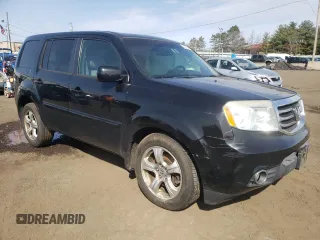 2013 Honda Pilot EX-L with VIN 5FNYF4H66DB072393, listed as a Copart auction lot 51377505 with 185,106 mi miles and Salvage Title. Bid and sale history available at carsss.com. Image 4.