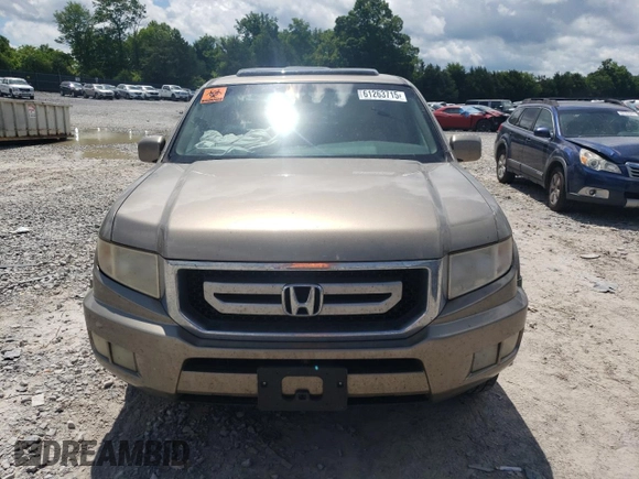 2011 Honda Ridgeline RTL with VIN 5FPYK1F59BB007045, listed as a Copart auction lot 61263715 with 159,527 mi miles and Clean title. Bid and sale history available at DreamBid. Image 5.