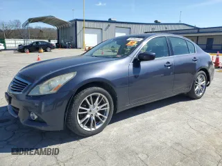 2011 Infiniti G37 x with VIN JN1CV6AR4BM403573, listed as a Copart auction lot 49726135 with 115,462 mi miles and Salvage Title. Bid and sale history available at carsss.com. Image 1.