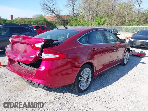 2016 Ford Fusion SE with VIN 3FA6P0T91GR403727, listed as a IAAI auction lot 42084588 with 171,209 mi miles. Bid and sale history available at carsss.com. Image 4.