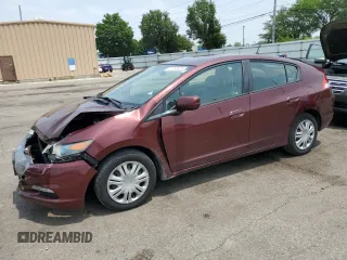 2011 Honda Insight with VIN JHMZE2H31BS008097, listed as a Copart auction lot 60780625 with 111,688 mi miles and Salvage title. Bid and sale history available at DreamBid. Image 1.