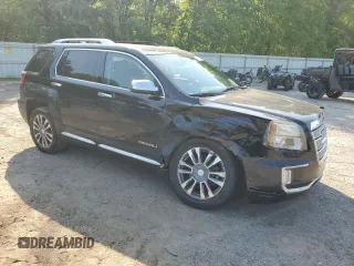 2017 GMC Terrain Denali with VIN 2GKFLRE31H6284173, listed as a Copart auction lot 53386815 with 107,478 mi miles and Salvage title. Bid and sale history available at DreamBid. Image 4.