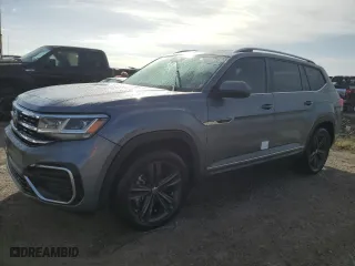 2022 Volkswagen Atlas 3.6L V6 SEL R-Line with VIN 1V2AR2CA9NC514251, listed as a Copart auction lot 76556684 with 34,449 mi miles and Non Repairable. Bid and sale history available at carsss.com. Image 1.