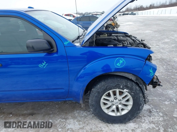 2015 Nissan Frontier SV with VIN 1N6AD0CWXFN717667, listed as a IAAI auction lot 41566217 with 117,236 mi miles and . Bid and sale history available at DreamBid. Image 20.