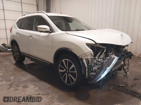 2019 Nissan Rogue SV with VIN 5N1AT2MV7KC747105, listed as a IAAI auction lot 41445027 with 40,958 mi miles. Bid and sale history available at carsss.com. Image 1.