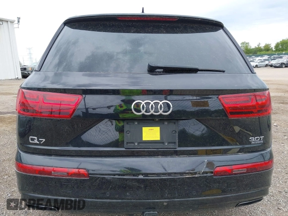 2018 Audi Q7 Prestige with VIN WA1VAAF79JD049196, listed as a IAAI auction lot 42307413 with 85,552 mi miles and . Bid and sale history available at DreamBid. Image 16.