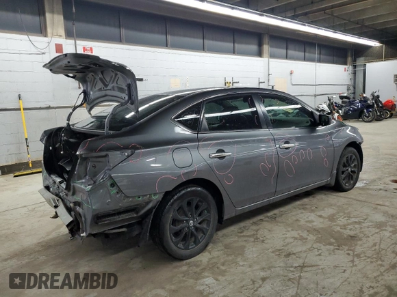 2018 Nissan Sentra S z VIN 3N1AB7AP3JY345603, wystawiony jako Copart lot #56594675 z przebiegiem 78 811 mil mil oraz Szkoda całkowita • Salvage title. Historia ofert i sprzedaży dostępna na DreamBid. Obrazek 3.