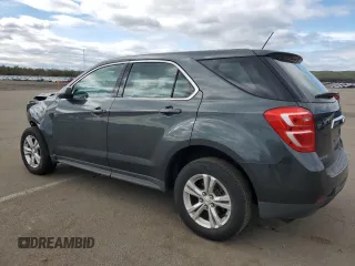 2017 Chevrolet Equinox LS with VIN 2GNALBEK0H1585543, listed as a Copart auction lot 52783925 with 50,560 mi miles and Salvage Title. Bid and sale history available at carsss.com. Image 2.
