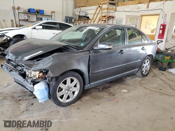 2007 Volvo S40 2.4L with VIN YV1MS382272310372, listed as a Copart auction lot 48593235 with 146,456 mi miles and Non Repairable. Bid and sale history available at carsss.com. Image 1.