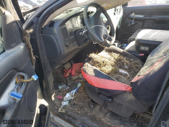 2003 Dodge Ram 1500 ST with VIN 1D7HU18N03S287271, listed as a Copart auction lot 85984214 with 0 mi miles and Salvage Title. Bid and sale history available at carsss.com. Image 8.