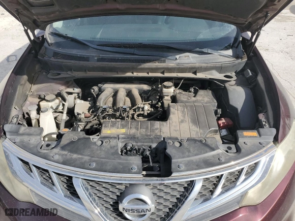 2014 Nissan Murano SL with VIN JN8AZ1MW2EW516044, listed as a Copart auction lot 49553005 with 188,216 mi miles and Salvage Title. Bid and sale history available at carsss.com. Image 13.